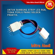 4 Pin RGB Extension Clamp Cable