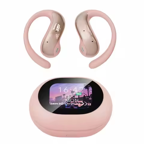 Translator Earphone AI Translation Bluetooth Earbuds Sport Headphone Touch Screen Wireless Headphone