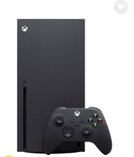 誠徵 Xbox Series X 二手遊戲主機+1個手掣(1TB 黑色，行機，運作正常）