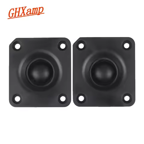 GHXAMP 1 inch Car Tweeter Speaker Unit Neodymium 4ohm 25W Silk Membrane Treble High End 91dB For Pee