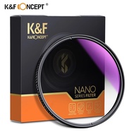 K&F Concept 49 52 55 58 62 67 72 77 82mm HD Soft GND8 Lens Filter 3 Stop (0.9) Soft Graduated Neutra