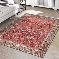 vivorug Washable Rug, Ultra Soft Area Rug 4x6, Non Slip Small Rug Carpet, Stain Resistant Rugs for L