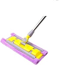 Mop - Professional Microfiber Mop Rotating Hardwood Floor Mop with Stainless Steel Handle and Washable Reusable Flat Mop Pads for Wet Commemoration Day