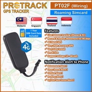 [Singapore, Thailand & Malaysia] GPS Tracker PT02F 4G # Plug & Play Easy Installation # Sim Card Wit
