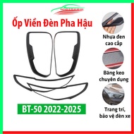 Mazda BT50 BT-50 2022-2025 black plastic rear headlight bezel