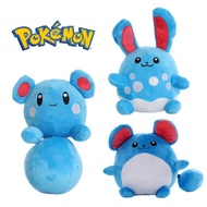 POKE 18cm Azurill Marill Azumarill Plush Toy Pokemon Evolution Stuffed Claw Machine Doll Gifts