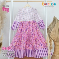 KATUN (1-2y) Cutetrik Gs 90 Sisy Children's Dress 1 year old baby dress cotton baby dress/ baby dres