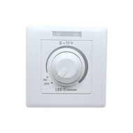 LED Type 86 Dimmer 0/1-10V 500W 0-100% Dimmer Switch 2.4G Stepless Panel Controller