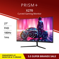 PRISM+ X270 27'' 240Hz | 1ms 1500R Curved Adaptive-Sync Ready Gaming Monitor [1920 x 1080]