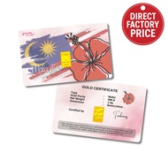 Taukemas 999 Gold Wafer - Malaysia Collection (4) 1g