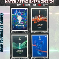 Match Attax Extra 2023/24: Road to Finals (Bundle of 4 Cards)