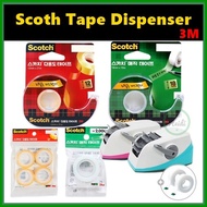 🇰🇷 3M Scotch One Touch Tape Dispenser Tape Cutter Scotch Magic / Transparent Tape Refill
