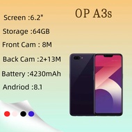 A3S มือถือ4 + 64GB สองซิมหน้าจอใหญ่3G & 4G สมาร์ทโฟน
