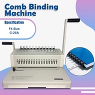 F4 Size Comb Binding Machine C25A Long/Legal and Below Binder Machine