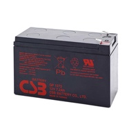 CSB GP1272 12V 7.2Ah Maintenance Free Rechargeable AGM Sealed Lead Acid SLA VRLA Battery