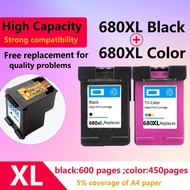 HP 680XL HP 680 Ink Cartridge HP XXL680 Black HP 680 Color HP 680 Ink Compatible for 2677 / 2678 / 5