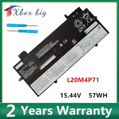 L20M4P71 L20C4P71 L20D4P71 L20L4P71 Laptop Battery For Lenovo ThinkPad X1 Carbon 9/10th 2021,Yoga G6