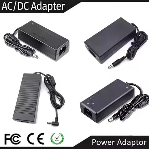 AC DC Adapter 12volt 12V 15V 18V 19V 24V 28V 36V 48V 54v 56v Power Supply 1a 2a 3A 4A 5A 6A 7A 8A 9A