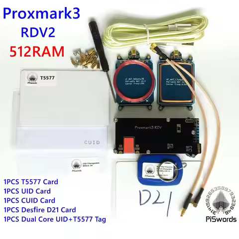 proxmark3 REV2.0 Kits proxmark NFC PM3 RFID reader writer HF LF antenna CARD UID T5577 changeable KE