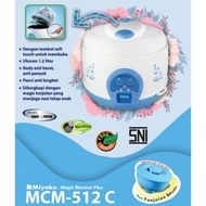 MAGIC COM RICE COOKER MIYAKO MCM 512 MCM512 C 512C MCM512C 1.2 1.2 LITER 1.2L 1.2L TONGOLAN NON-STIC