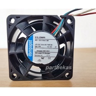 Jrf5 15.000rpm 618 J/2HHPR ebmpapst brushless fan 6x6cm 48Vdc 0.31A 15w