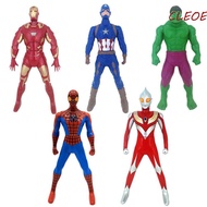 CLEOES Action Figure Marvel Toys Figure Toy Super Hero Dolls Captain America Hulk Iron Man Collection Model