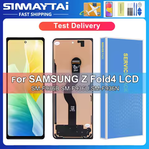 Z Fold4 5G Tested F936B F936U F936N F936W F9360 For Samsung For Z Fold4 LCD Display Touch Screen Dig