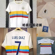 Football Jersey 24-25Colombia Jersey Short Sleeve Casual Sports Football Jersey Century Classic Styl