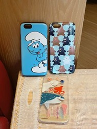 藍精靈Smurf 迪士尼海底奇兵Nemo 白白iPhone 6手機殼（二手）