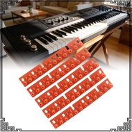 [Hatel] 61 Key Digital Keyboard Conductive Rubber Pad Orange Contact Strip for Efficient Circuit Con