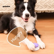 Yua_ Dog Training Buttons That Talk Pet Toy with Sound Dog Training Buzzer with Voice Recording Play