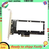 PCIe X4 4.0 to PM9A3 PM9D3 Compatible Optane P5801X EDSFF E. 1S SSD Hard Drive Adapter Card for Comp