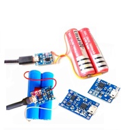 Modul Cas Baterai Lithium 18650 Battery Charger Module TP4056 Micro USB Cas Batre 5V 1A