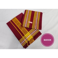 Kain Dhoti Colour  Vesti  8×4 Dheeran Festival / Temple /Urumi Melam G4467