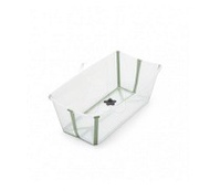 Stokke Flexi Bath 摺疊式感溫浴盆-透明綠