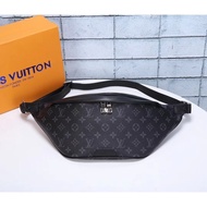 LV_ Bags Gucci_ Bag Men Fashion Crossbody Bag Leather Chest Bags Men Shoulder Bags Chest Waist Pack UGAF