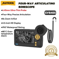 AUTOOL SVB405 Steering Endoscope Camera 360°Degrees Rotate Endoscope For Industrial Auto Repair Pipe