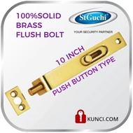 ORIGINAL ST GUCHI SOLID BRASS FLUSH BOLT