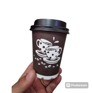 Contents: 50 pcs Patterned Paper Cups 8oz 9oz Patterned Paper Cups