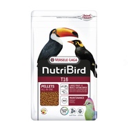 (แพ็กเกจ 700 G.-2 KG.)NutriBird T16 อาหารนกตระกูลขุนทองนกกินผลไม้และแมลงขนาดใหญ่