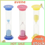 1/2/3 Minutes Plastic Hourglasses  Gift 3pcs/Set Desktop Sand Watch Home Decoration Hourglass  for K