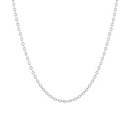 ZHOU LIU FU 周六福 สร้อยคอทองคำ 75% 18K สร้อยคอสตรี 40+5cm C0510283