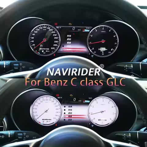 LCD Dashboard Screen For Mercedes Benz GLC C Class W205 C180 C200 C220 C300 C350 Speedometer Instrum