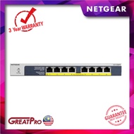 NETGEAR GS108PP 8 PORT GIGABIT ETHERNET UNMANAGED POE NETWORK SWITCH (GS108PP) -GREATPRO