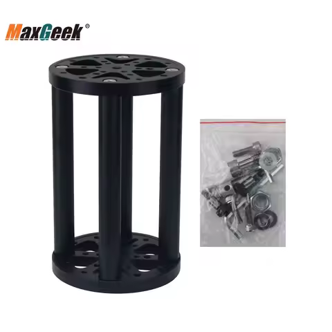 Maxgeek MT-1 EQ Mount juwei Pier Extension for ZWO TC40 CF40 Tripod with 3/8" Screw Astronomical Tel