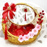 Keranjang hampers atau parcel Imlek / Dekorasi imlek GAM