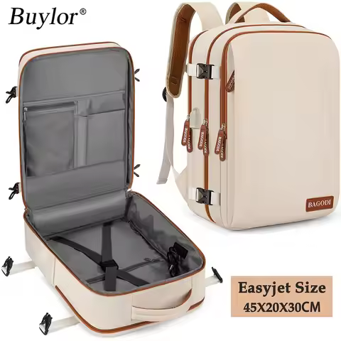 Buylor Travel Backpack for Women Men 45x20x30 Easyjet Cabin Bags Laptop Backpacks Carry on Backpack 