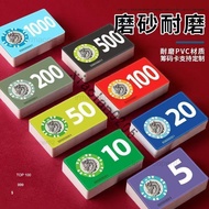 New Product Recommendation✅Mahjong Chess Card Chip Card for Playing Mahjong Frosted Waterproof Enter