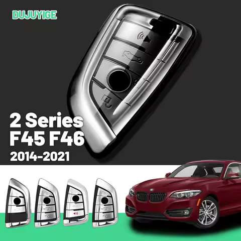 Clear TPU Car Key Case For BMW 2 Series F45 F46 2014-2021 Key Fob Cover Protector Shell Auto Accesso