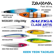 DAIWA 25' SALTIGA CLADE ARTIS FISHING JIG (150g / 200g )